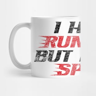 I Hate Running But I Live Speed (Vintage Style) Mug